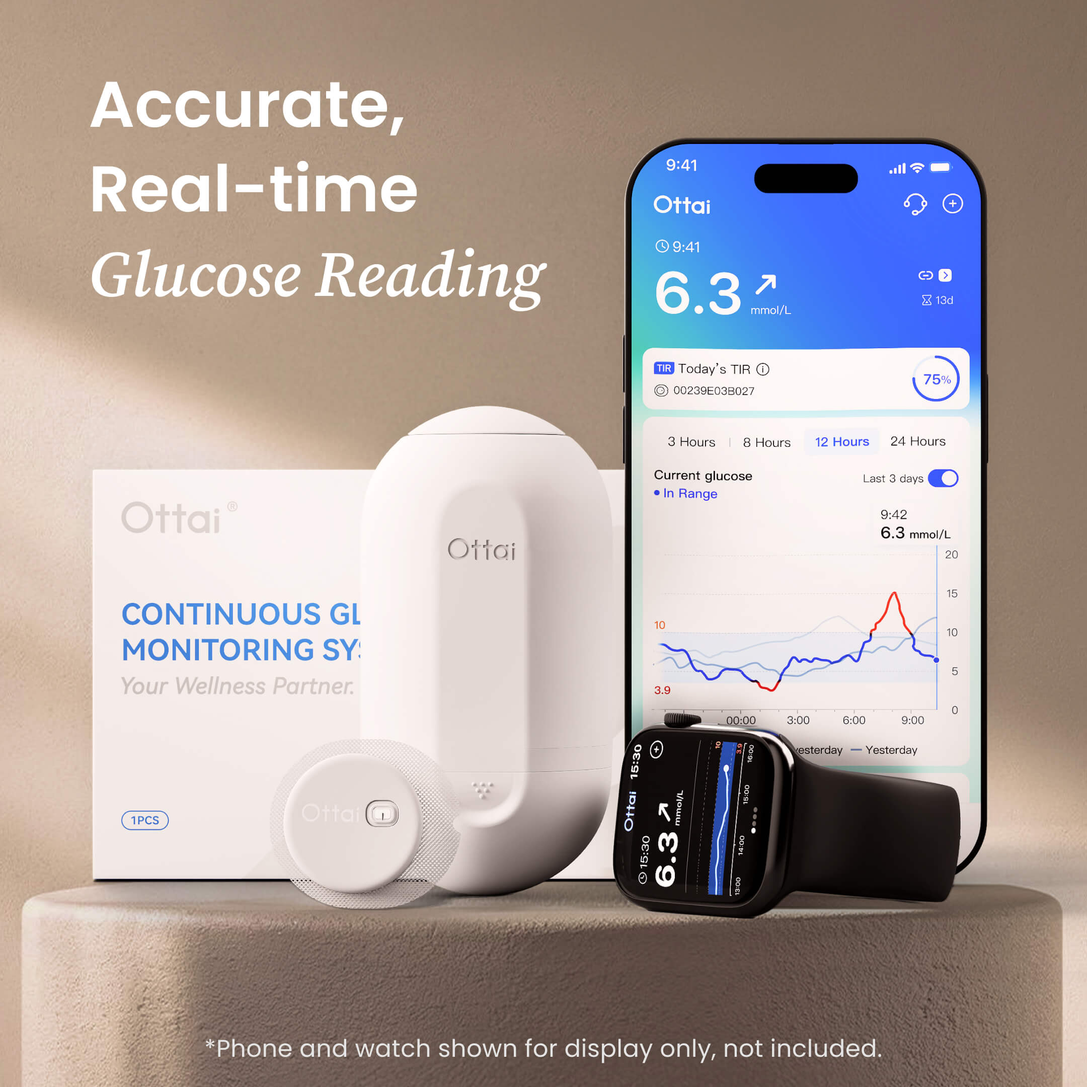 تحكّم بالسكري بثقة أكبر 💙 مع نظام Diabloom للمراقبة المستمرة للسكر بالوقت الفعلي (rt-CGM).